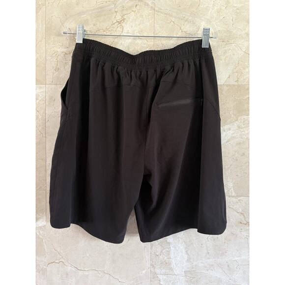 Italic Men’s Black Stride Athletic Shorts 9” Large - Workout Active Quiet Luxury - Picture 5 of 8